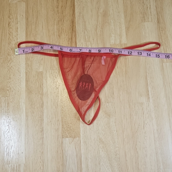 Red Lace Baby Doll Dress Set - Picture 13 of 15